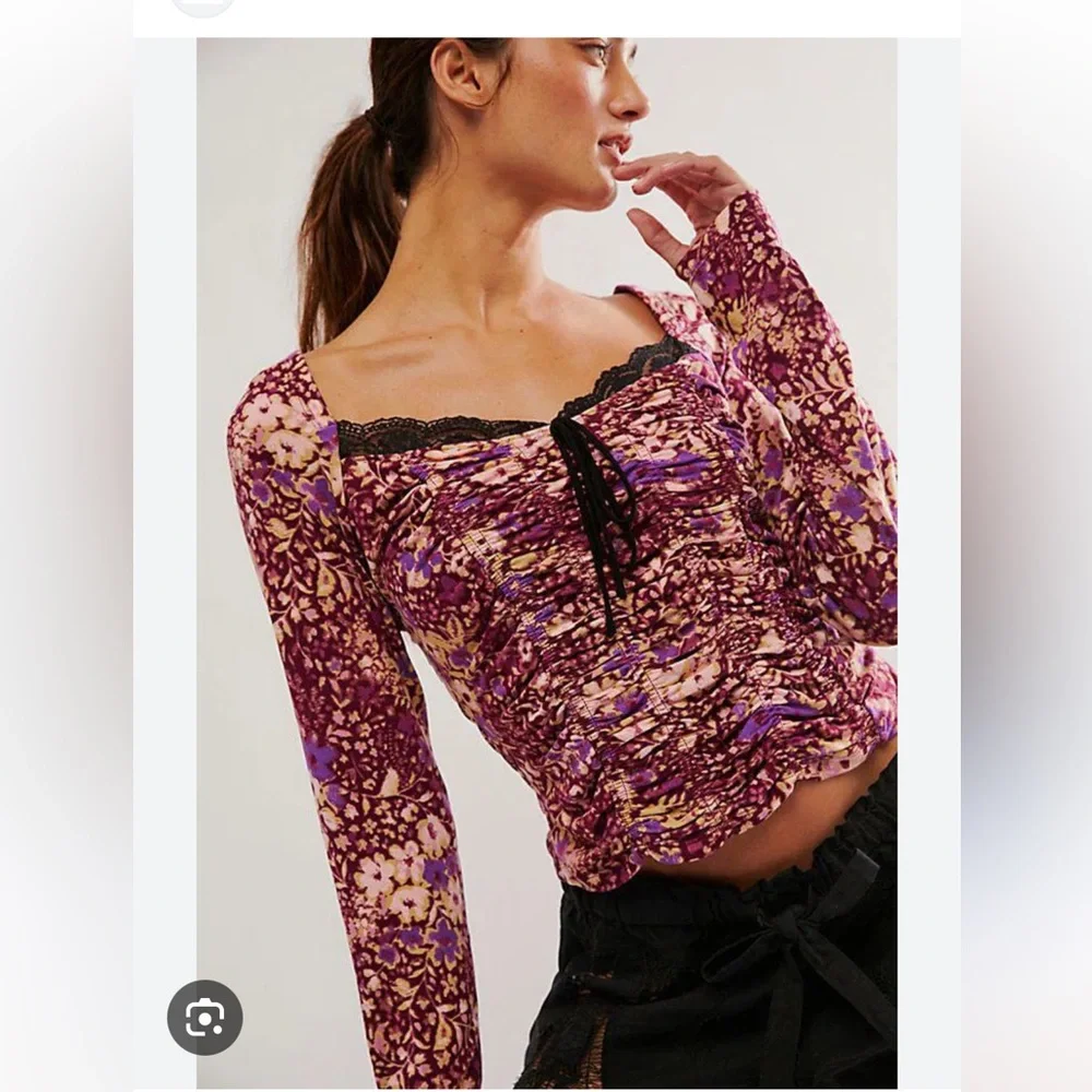 Free People Layer It On Me Long Sleeve NWT